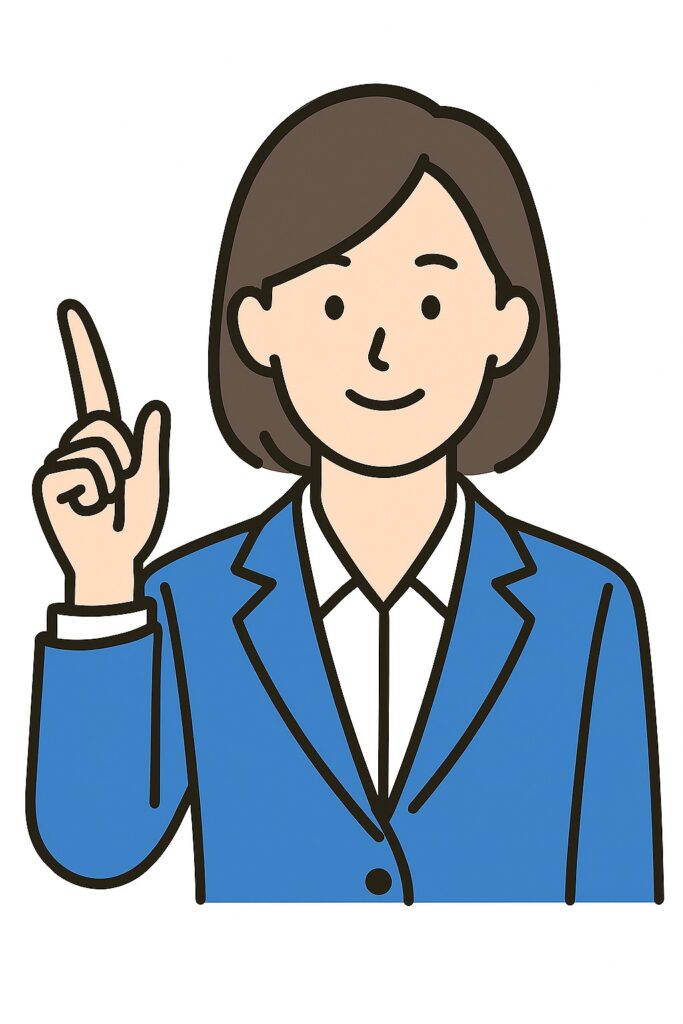 スーツ姿の女性