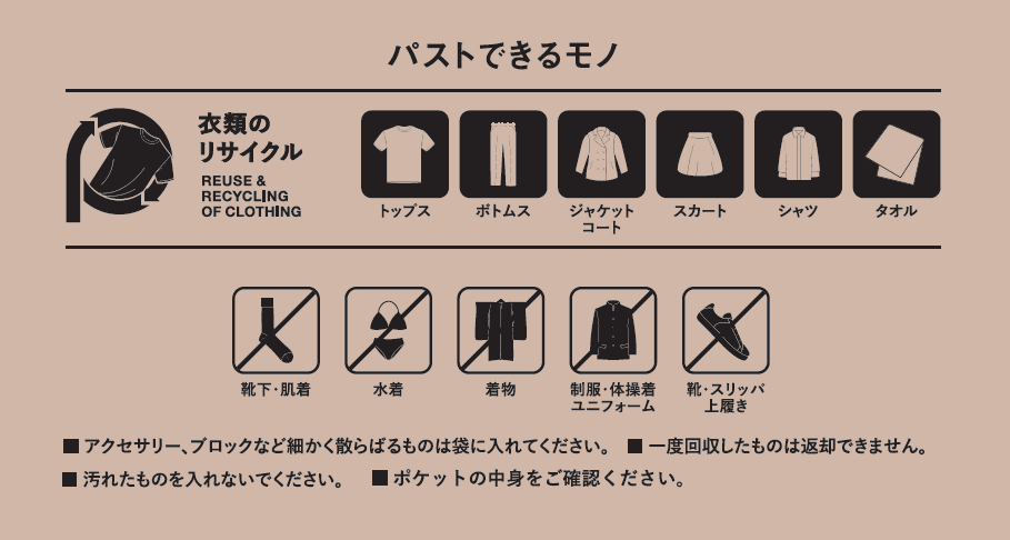 PASTTOに出せるもの・出せないもの（一覧）